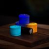 Glow in the dark pillar candles